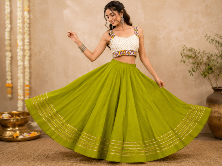 Rayon Lehenga Choli Set - Image 1